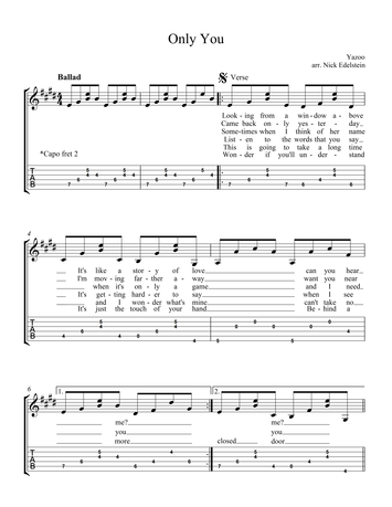 Write a custom song
