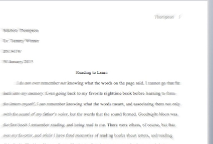 Exemplification essay outline