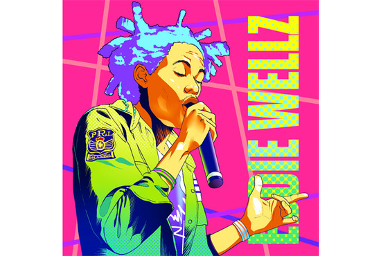 draw a full colored portrait in POP style