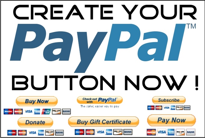 help you to create a paypal button for your website