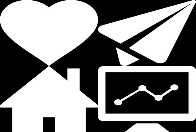 design Black and White Icon - fiverr