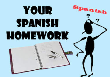 homework of in spanish